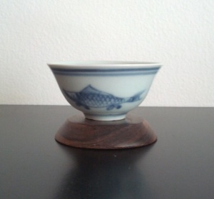 Ming bowl 4 d=6cm h=3cm