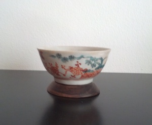 Qing bowl 7 d=7.5cm h=3.5cm